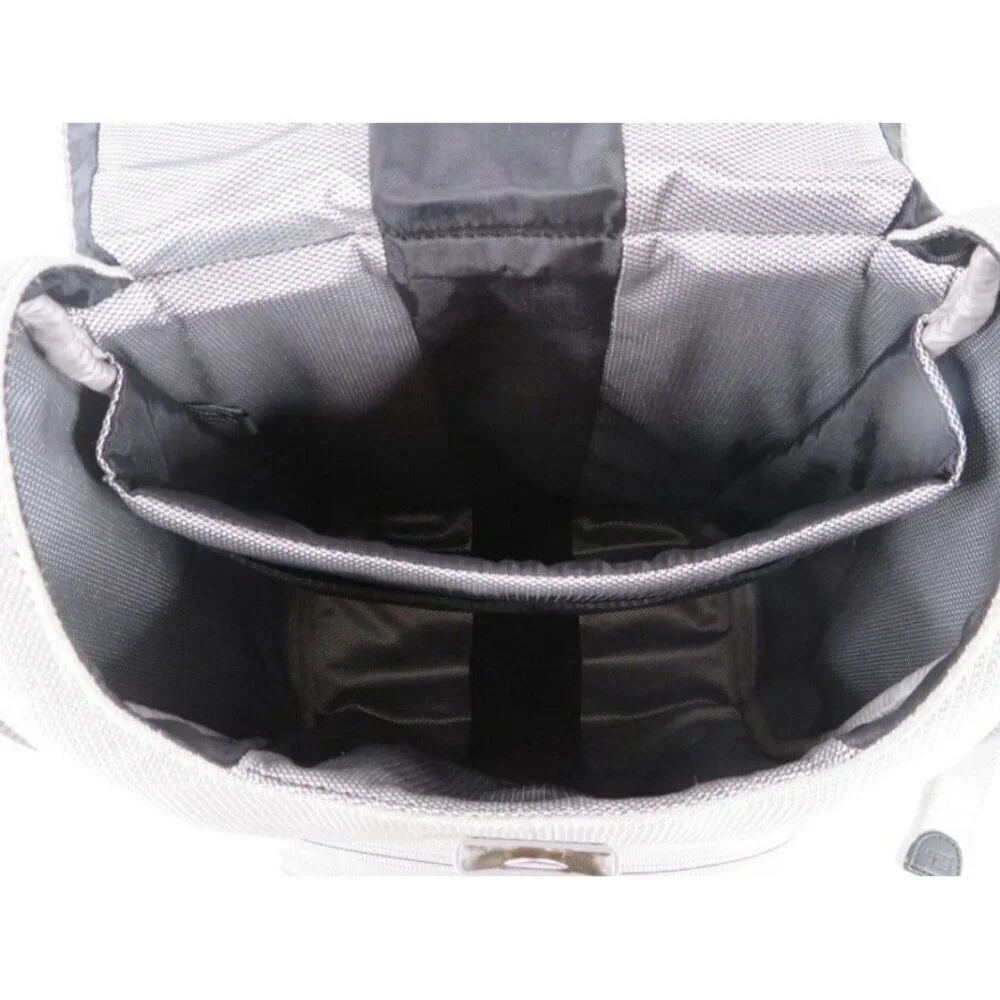 Tumi T3 Computer Laptop Silver Gray Backpack 6480ALU